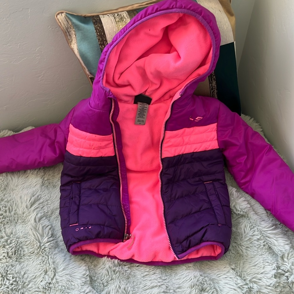Girls winter puffer jacket